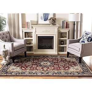 Embossed Handmade GH Wool Thick Geometrical Carpet
