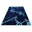 Embossed Handmade GH Wool Thick Geometrical Carpet