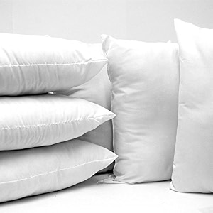 cotton cushion fillerspillows - set of 5 white 24x24