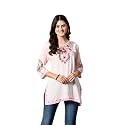 Embroidered Chikankari Kurti with Kashmiri Aari Work