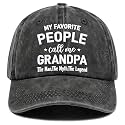 Embroidered Hat for Men - Gifts for Family Members and Friends