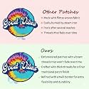 Embroidered,Iron-on Patch DIY Clothes Sticker Trim Embellishments Applique (Whats Your Damage)