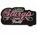 Embroidered,Iron-on Patch DIY Clothes Sticker Trim Embellishments Applique (Biker Patch)