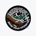 Embroidered,Iron-on Patch DIY Clothes Sticker Trim Embellishments Applique (Black Circle Zoology)