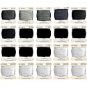 Embroidery Floss bobbins - Cross Stitch Threads - Friendship Bracelets Floss - Crafts Floss - 20 Bobbins Per Pack Embroidery Floss, Beaver Gray Gradient