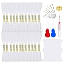 Embroidery Floss Kit-24 Skeins Premium Cross Stitch Thread for Knitting, Embroidery Stitching and Cross Stitch Project