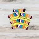 Embroidery Floss Pack – 24 Skeins, 8.7 Yards Each – Pastel Embroidery Floss for Needlework, DIY Bracelets, Crafting, Weaving