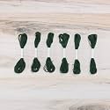 Embroidery Floss Pack – 6 Skeins, 8.7 Yards Each – Malachite Green Embroidery Floss for Needlework, DIY Bracelets, Crafting, Weaving