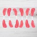Embroidery Floss Pack – 6 Skeins, 8.7 Yards Each – Fluorescent Pink Embroidery Floss for Needlework, DIY Bracelets, Crafting, Weaving