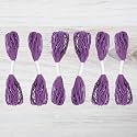 Embroidery Floss Pack – 6 Skeins, 8.7 Yards Each – Violet Embroidery Floss for Needlework, DIY Bracelets, Crafting, Weaving