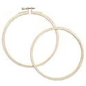EmbroideryMaterial 6 Inch Round Wooden Embroidery Hoop