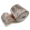 EmbroideryMaterial Lampi Lace/Gota Laces Roll Borders Material for Blouse, Saree, Dupatta, Kurtis, Apparels, Embroidery, Craft &amp; DIY (Light Rose Gold, 4.5 Meters Long)