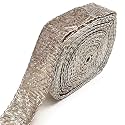 EmbroideryMaterial Lampi Lace/Gota Laces Roll Borders Material for Blouse, Saree, Dupatta, Kurtis, Apparels, Embroidery, Craft & DIY (Light Rose Gold, 10 Meters Long)