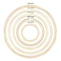 Embroiderymaterial Round Wooden Embroidery Hoop Frame with