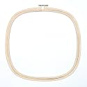 EmbroideryMaterial Wooden Square Embroidery Hoop Ring Frame