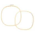 EmbroideryMaterial Wooden Square Embroidery Hoop Ring Frame
