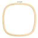 EmbroideryMaterial Wooden Square Embroidery Hoop Ring Frame