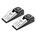 EMDMAK Door Stop Alarm with 120DB Siren Door Stop for Home &amp; Travel (Black) (Pack of 2)