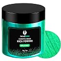 Emerald Green Mica Powder for Epoxy Resin 56g / 2oz. Jar - Techarooz 2 Tone Resin Dye Color Pigment Powder for Lip Gloss, Nails, Colorant for Bath Bombs & Soap Making