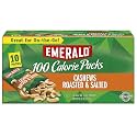 Emerald Nuts, Cashews Roasted and Salted, 100 Calorie Packs, 10 Count, 6.2 Oz (Pack of 1)