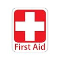 Emergency First Aid Kit Sticker Decal Notebook Car Laptop 4" x 5" (Color)