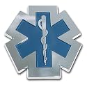 Emergency Medical Services Star of Life Chrome Plated EMS EMT Paramedic Emblem Car Truck Motorcycle Logo