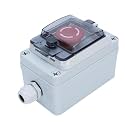Emergency Stop Button with Box IP67 Water Proof Shut Off Push Switch for Indoor and Outdoor