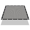EMERIT 90% Sun Shade Cloth, 10' X 10' Pergola Shade Cover Canopy, 50 MPH Wind-Resistant Tarp with Reinforced Stainless Steel Grommets, Privacy Screen for Outdoor Patio, Backyard, Deck