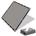 EMERIT 90% Sun Shade Cloth, 5' X 10' Pergola Shade Cover Canopy, 50 MPH Wind-Resistant Tarp with Reinforced Stainless Steel Grommets, Privacy Screen for Outdoor Patio, Backyard, Deck