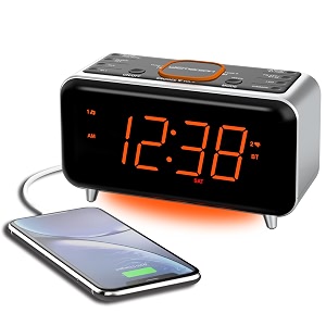 Emerson SmartSet Bluetooth Dual Alarm Clock Radio
