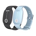 EmeTerm Fashion FDA-Cleared Relieve Nausea Electrode Stimulator Morning Sickness Motion Travel Sickness Vomit Relief Rechargeable No Gel Drug Free Wristbands Without Side Effects (2 Pack)