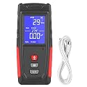 EMF Meter, XRCLIF Digital Electromagnetic Radiation Detector, Hand-held EMF Tester for Home/Outdoor, Ghost Hunting Equipment, Electric Field/Magnetic Field Monitor with LED Light & Sound Alarm