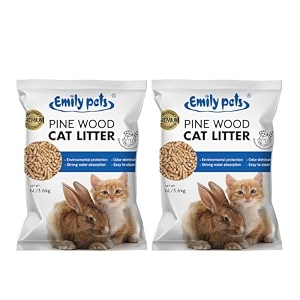 emily pets pine wood cat litter 10 ltr