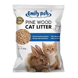 emily pets pine wood cat litter 4 l