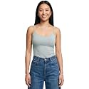 Emmalise Women's Basic Casual Long Camisole Adjustable Strap Cami Layering Top