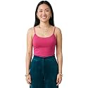 Emmalise Women's Basic Casual Long Camisole Adjustable Strap Cami Layering Top