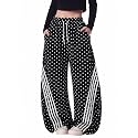 EMMIOL Womens Y2K Baggy Barrel Striped Sweatpants