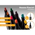 EMNDR 60Pcs Dual Tip Art Markers Set