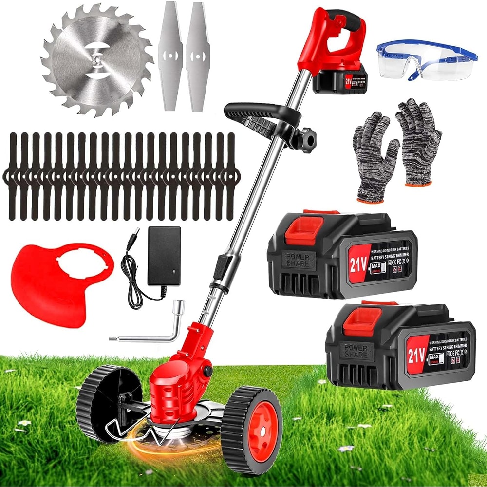 Electric Wireless Rechargeable Edge Cutter 24V - 25cm Cutting Width | 2 ...