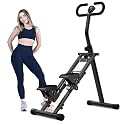 EMNDR Vertical Climber Stair Stepper for Home Workout | Cardio & Strength Training Machine | Heavy-Duty Triangular Steel Frame | Smooth & Quiet Motion | LCD Display | Supports 330 LBS (Stair Climber)