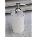 Emoh Roced Refillable Liquid Soap Dispenser – Unbreakable Plastic Pump Bottle for Handwash, Sanitizer, Lotion, or Shampoo | Reusable Bathroom &amp; Kitchen Dispenser (250ml) (White, Pack of 1)