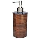Emoh Roced Refillable Liquid Soap Dispenser – Unbreakable Plastic Pump Bottle for Handwash, Sanitizer, Lotion, or Shampoo | Reusable Bathroom &amp; Kitchen Dispenser (250ml) (Black, Pack of 1)