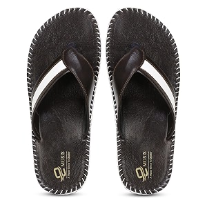 Emosis Mens Faux Leather Slipper - Flat