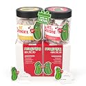 Emotional Support Positive Pickle Jar (MR & MRS COUPLES) – His & Hers Read This When Love, 120 Affirmation Cards - 2 Jars, Wedding & Engagement Gifts for Bride & Groom, Housewarming Gift