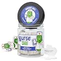 Emotional Support Positive Pickle Jar (NURSE DILL) – Nurse Appreciation Gifts, 60 Affirmation Cards for RNs, Thank You Registered Nurse Gift, Nurse Week Desk Decor & Stocking Stuffers