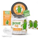 Emotional Support Positive Pickle Jar (PICKLE FIT) – Workout Motivation Jar, 60 Gym Affirmation Cards for Weight Loss & Fitness Goals, Get Fit Gifts for Women & Teen Girls