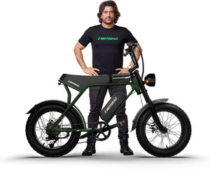 emotorad ranger electric cycle with removable batteryfront  rear lights with indicators 20 inches 7 gear lithium-ion li-ion electric cycle