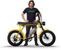 EMotorad Ranger Electric Cycle with Removable Battery,Front & Rear Lights with Indicators 20 inches 7 Gear Lithium-ion (Li-ion) Electric Cycle