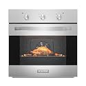 Empava 24 inch Electric Single Wall Oven with 6 Cooking Modes