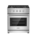 Empava 30 Inch Gas Range with True Convection, 4.55 Cu. Ft Oven